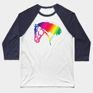 thick mane rainbow Baseball T-Shirt